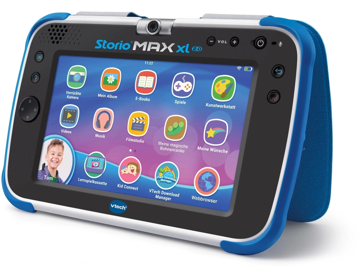 VTECH Lerntablet Storio MAX XL 2.0 7 Zoll ab 4 Jahren 22 vorinst. Apps B-WARE