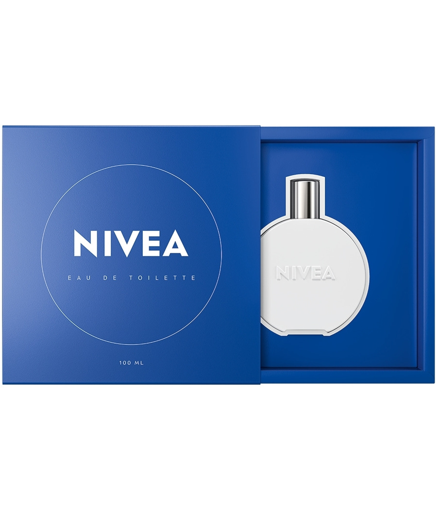 NIVEA Eau de Toilette Cremeduft Unisex Parfüm Flakon Zerstäuber 100ml