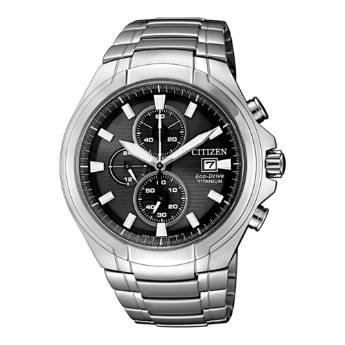 CITIZEN Herren Armbanduhr CA0700-86E Chronograph Eco-Drive Titan 43 mm B-Ware