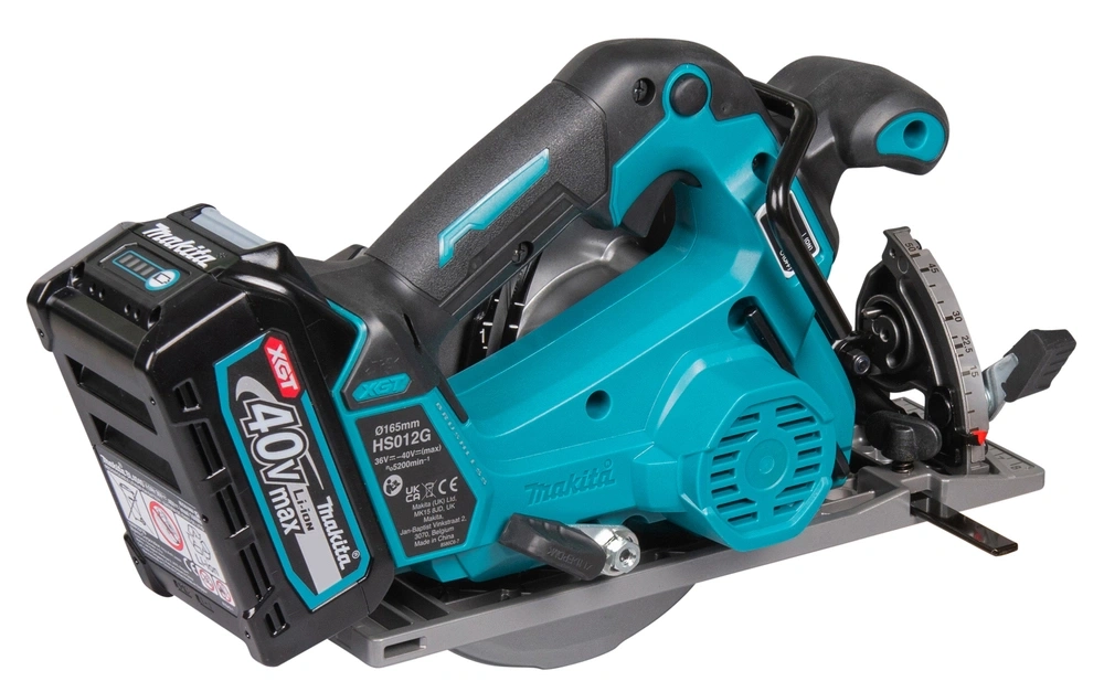 MAKITA HS012GZ Akku Handkreissäge 40V XGT 165mm 57mm Brushless AWS Solo B-WARE
