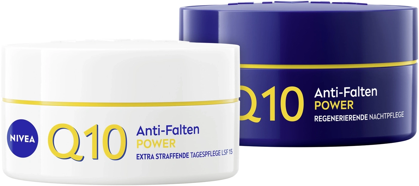 Nivea Q10 Anti-Falten Power Tagespflege und Nachtpflege