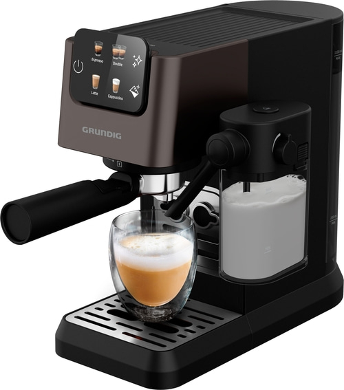 Grundig Espressomaschine KSM 5330 Siebträger Milchbehälter Touch-Display B-WARE