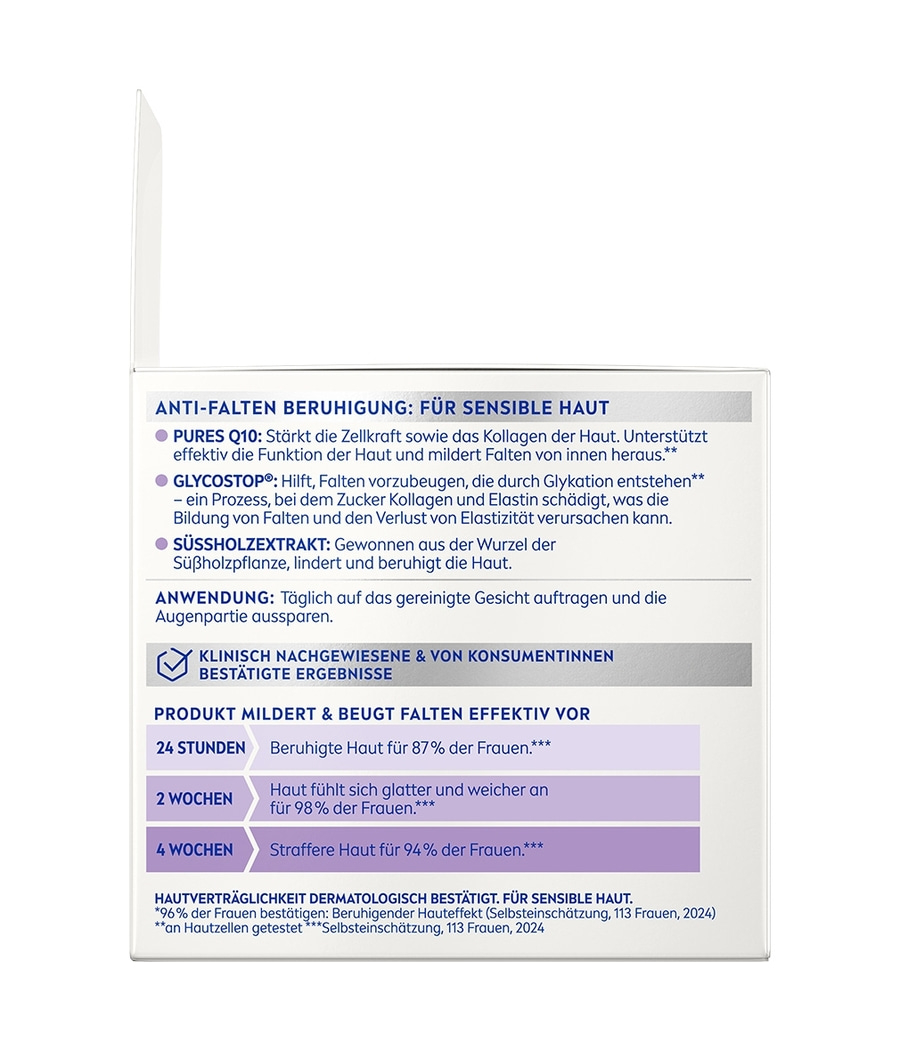 NIVEA Q10 Anti-Falten Power Sensitive Tagespflege LSF 15 50ml