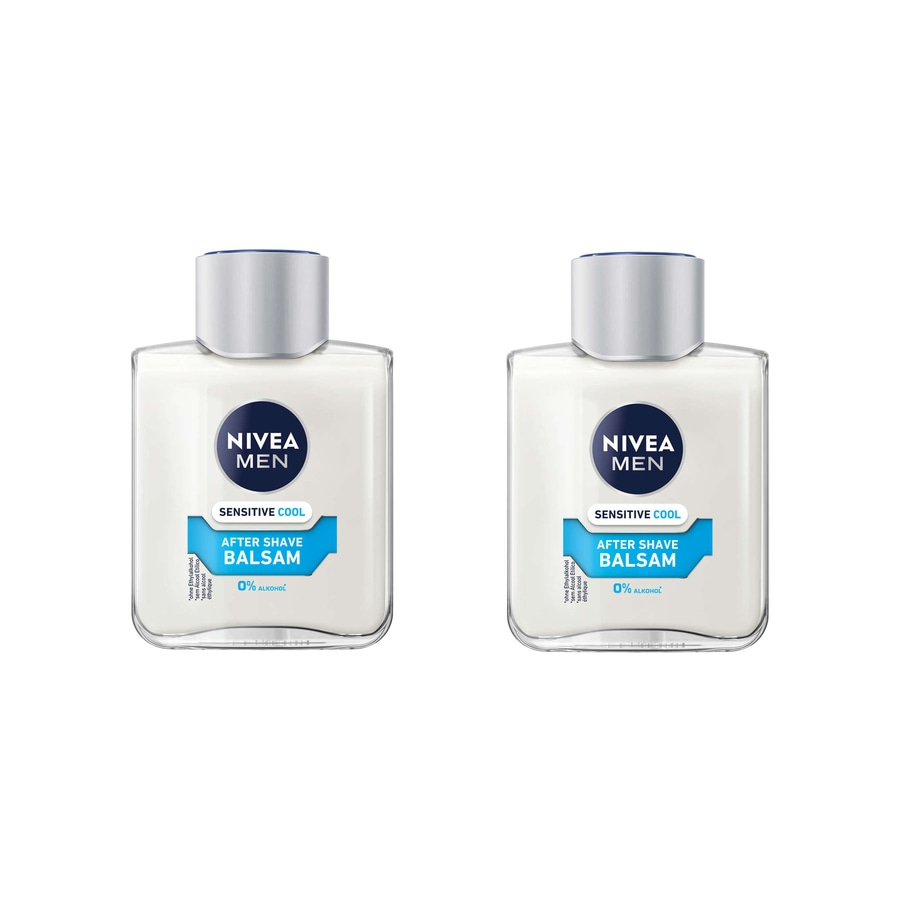 NIVEA MEN After Shave Sensitive Cool Balsam mild erfrischend 0% Alkohol 2x 100ml