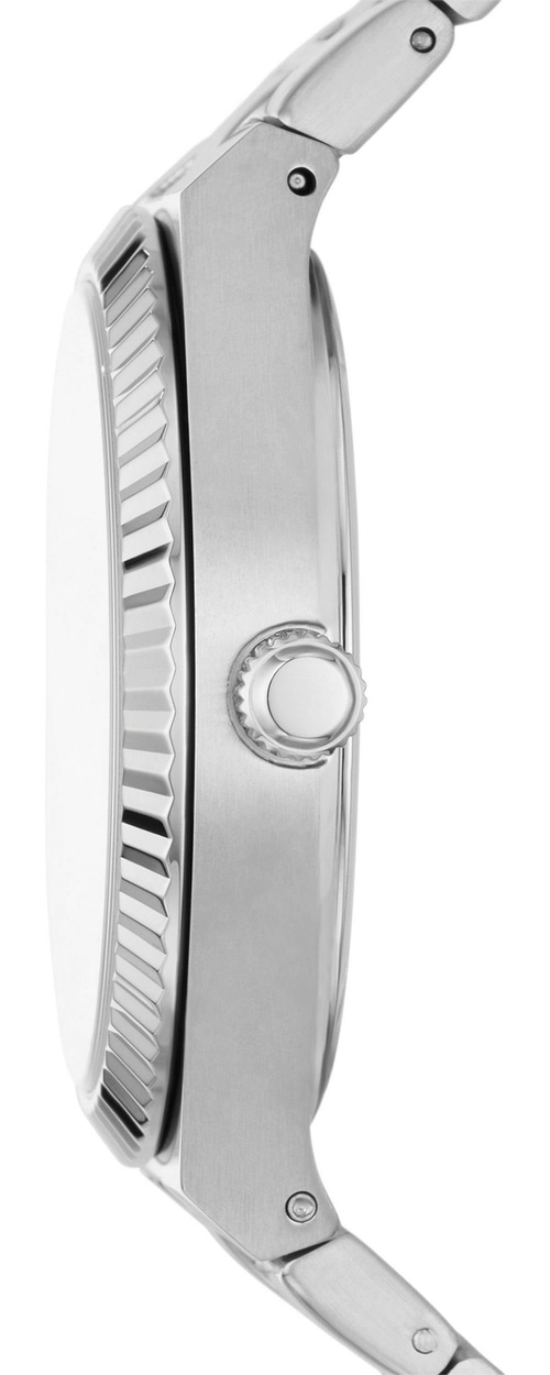 FOSSIL Damenuhr Scarlette ES5300 Edelstahl 38mm Quarzuhr Silberfarben B-WARE