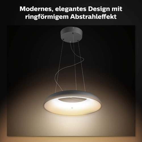 PHILIPS Hue White Ambiance LED Pendelleuchte Amaze Pendant Bluetooth 43,4x150 cm