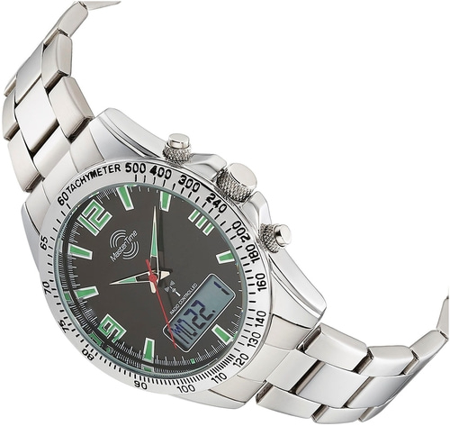 MASTER TIME Herren Armbanduhr MTGA-10874-22M Quarz Funk Chronograph 42mm