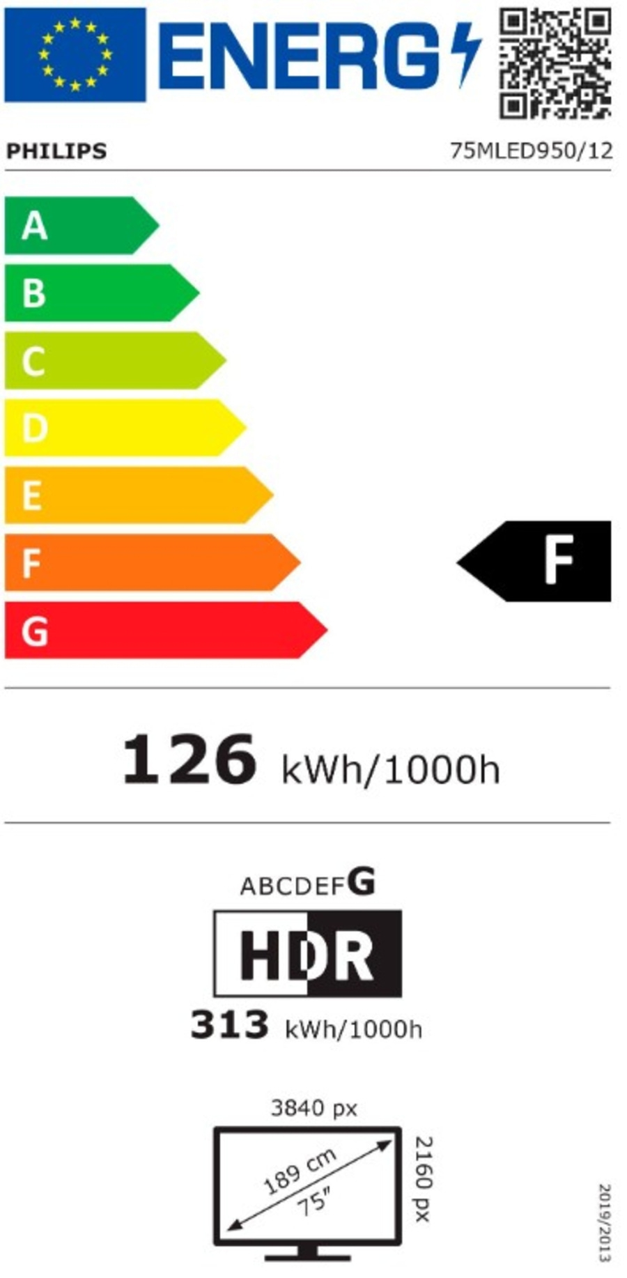 PHILIPS Ambilight Fernseher 75" 4K UHD QD MiniLED Smart TV 75MLED950/12 B-Ware