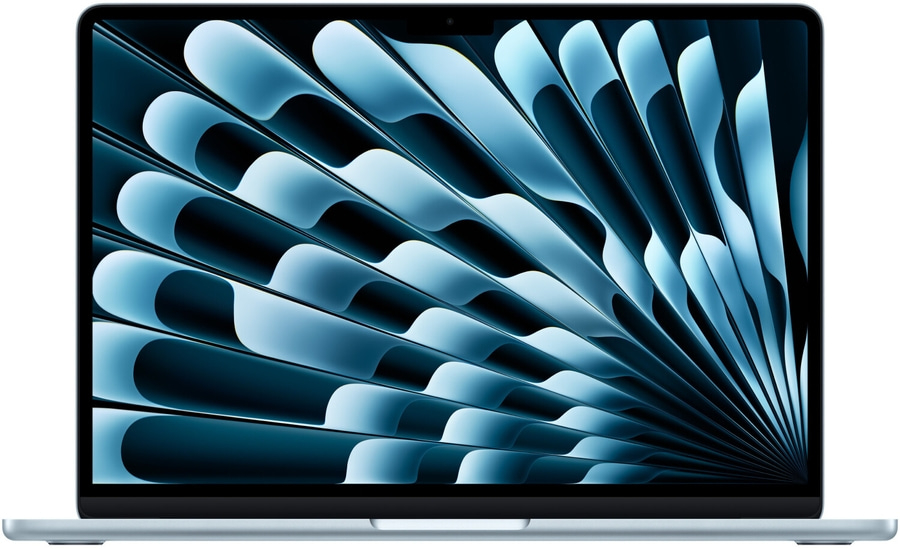 APPLE MacBook Air 13,6 Zoll 256 GB 16 GB RAM Apple M4 MC6T4D/A Blau B-Ware