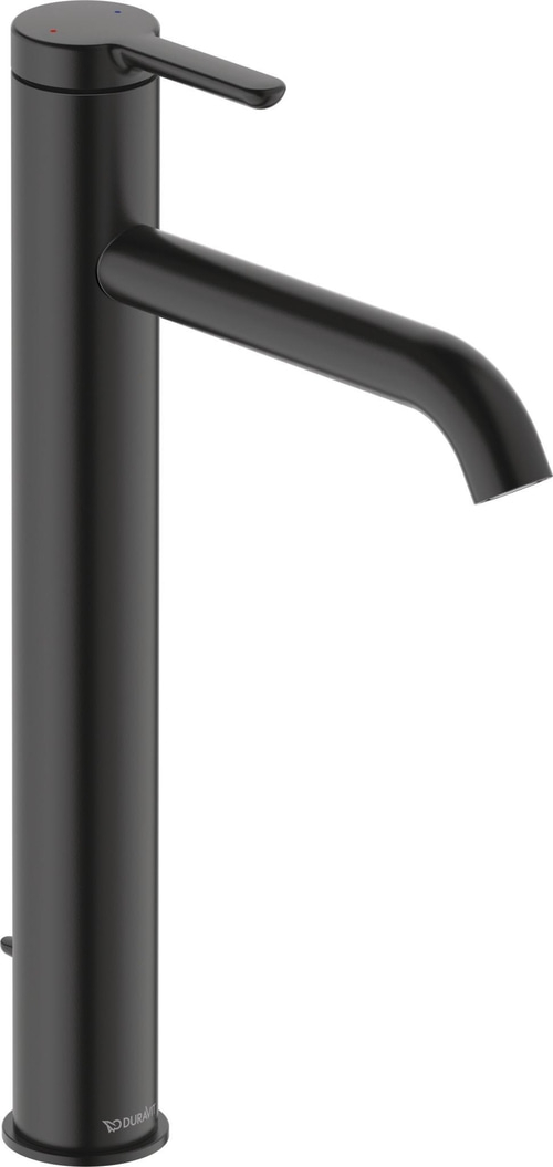 DURAVIT C.1 Waschtischmischer XL Einhandmischer Mischbatterie Wasserhahn Schwarz