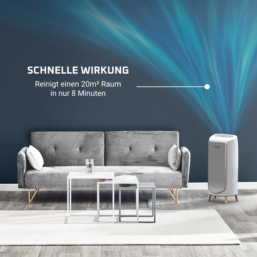 ROWENTA Intense Pure Air Home Connect Luftreiniger HEPA-Filterung App-Steuerung