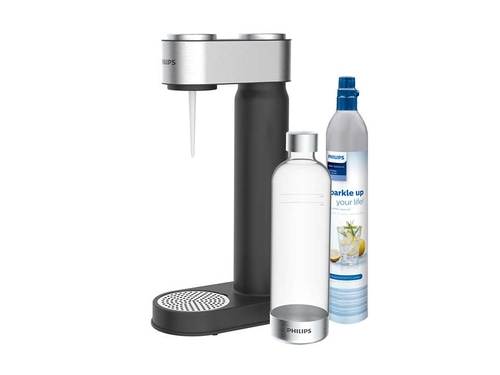PHILIPS Wassersprudler GoZero ADD4902BK/10 + Zylinder + Flasche NEU