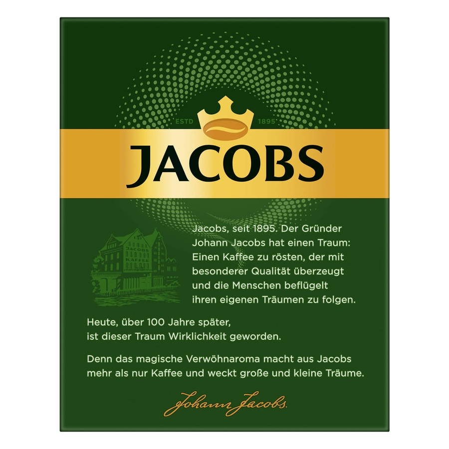 JACOBS Löskaffee Krönung 16x20 Sticks Kaffee löslich Instantkaffee 320 Getränke