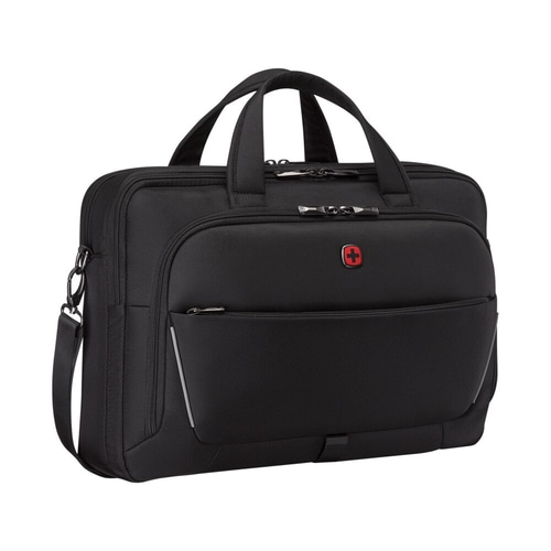 WENGER Laptop-Aktentasche Meteor Brief 17" Laptop Tablet-Fach 22 Liter Schwarz