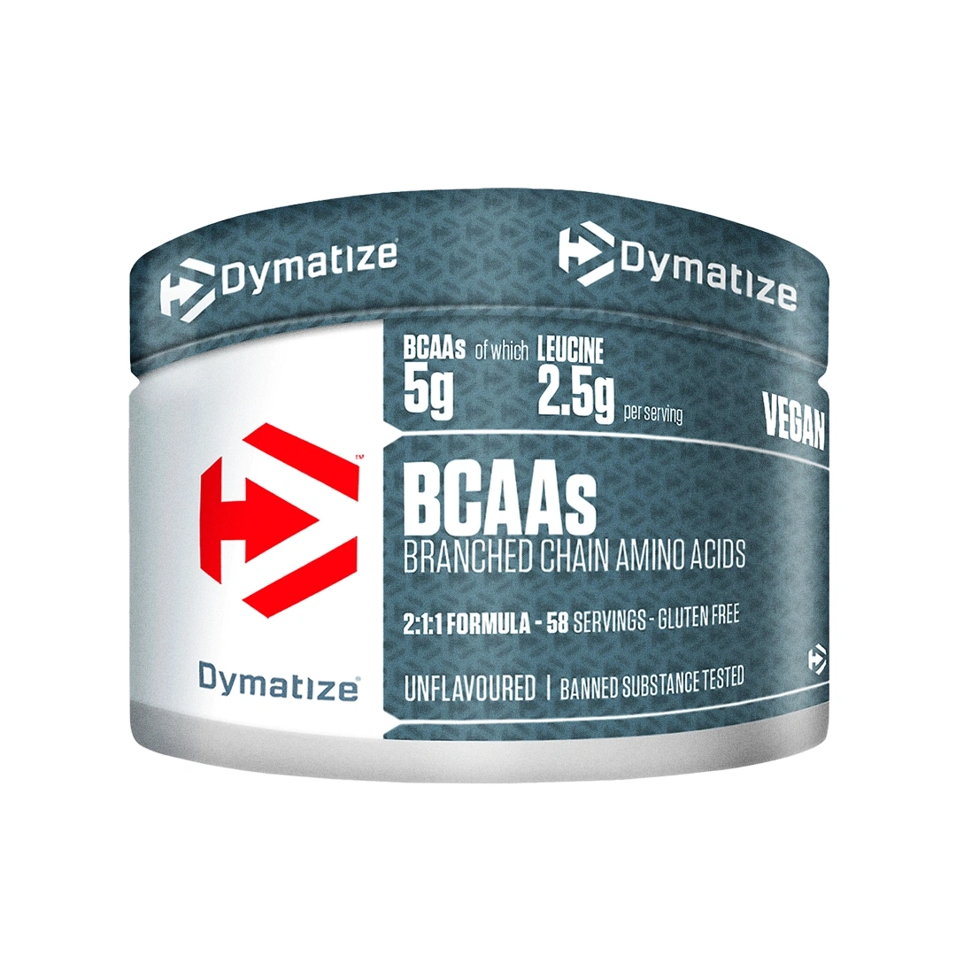Dymatize BCAA, vegan, glutenfrei, 58 Portionen, unaromatisiert, im Test auf verbotene Substanzen