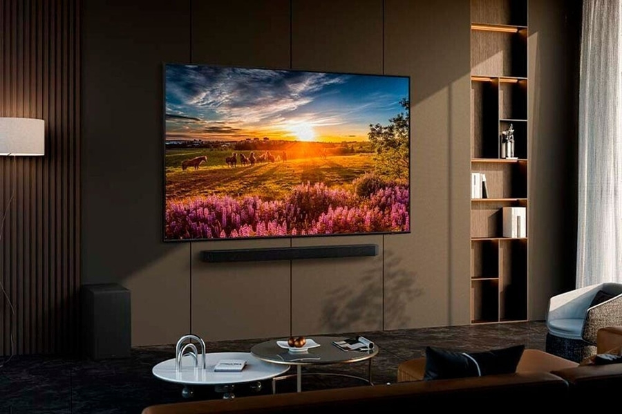 SAMSUNG GQ85Q60DAUXZG QLED Fernseher 4K UHD 214 cm Smart TV Tizen B-WARE