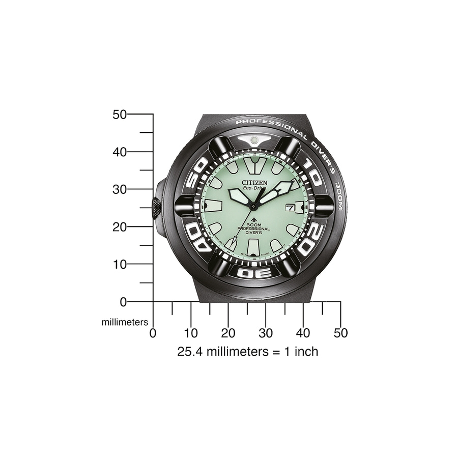 CITIZEN Armbanduhr Promaster Professional Diver 300 BJ8055-04X Solar 48mm B-Ware