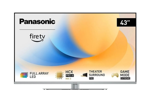 PANASONIC Fernseher 43 Zoll 108 cm 4K Ultra HD LED Smart TV TV-43W93AE9 Fire TV