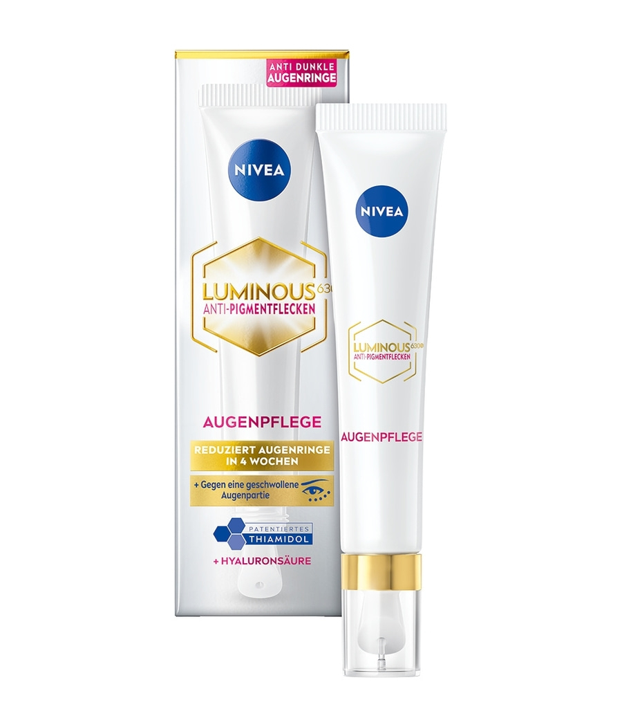 Nivea Luminous 630 Augenpflege, reduziert Augenringe, Anti-Pigmentflecken, Hyaluronsäure