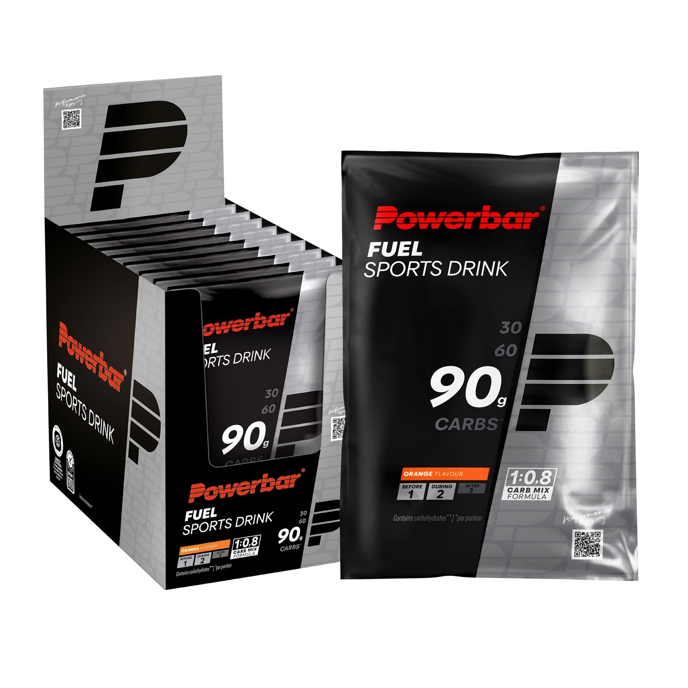 Powerbar Fuel Sports Drink Box mit einzelnen Beuteln
