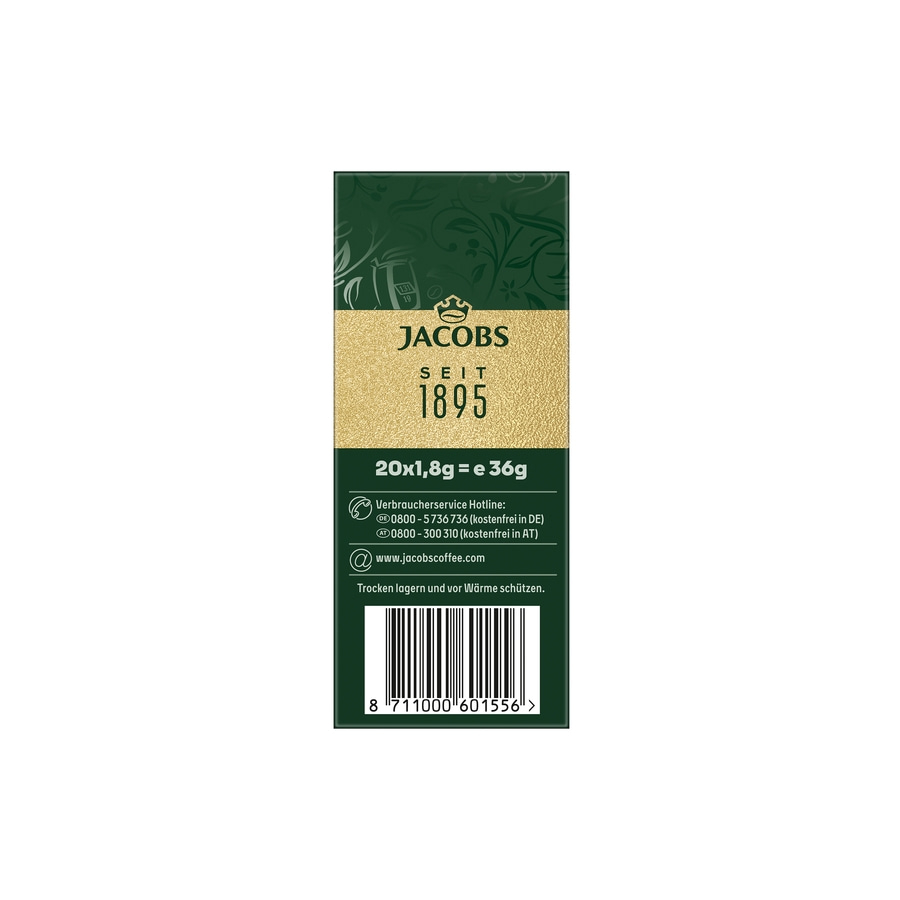 JACOBS Löskaffee Krönung 12 x 20 Sticks Kaffee löslich Instantkaffee
