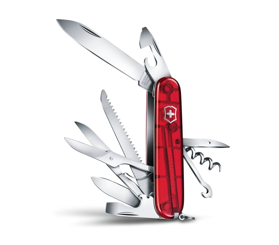 VICTORINOX Taschenmesser Huntsman Jagdmesser 1.3713.T 15 Funktionen SAK Schere