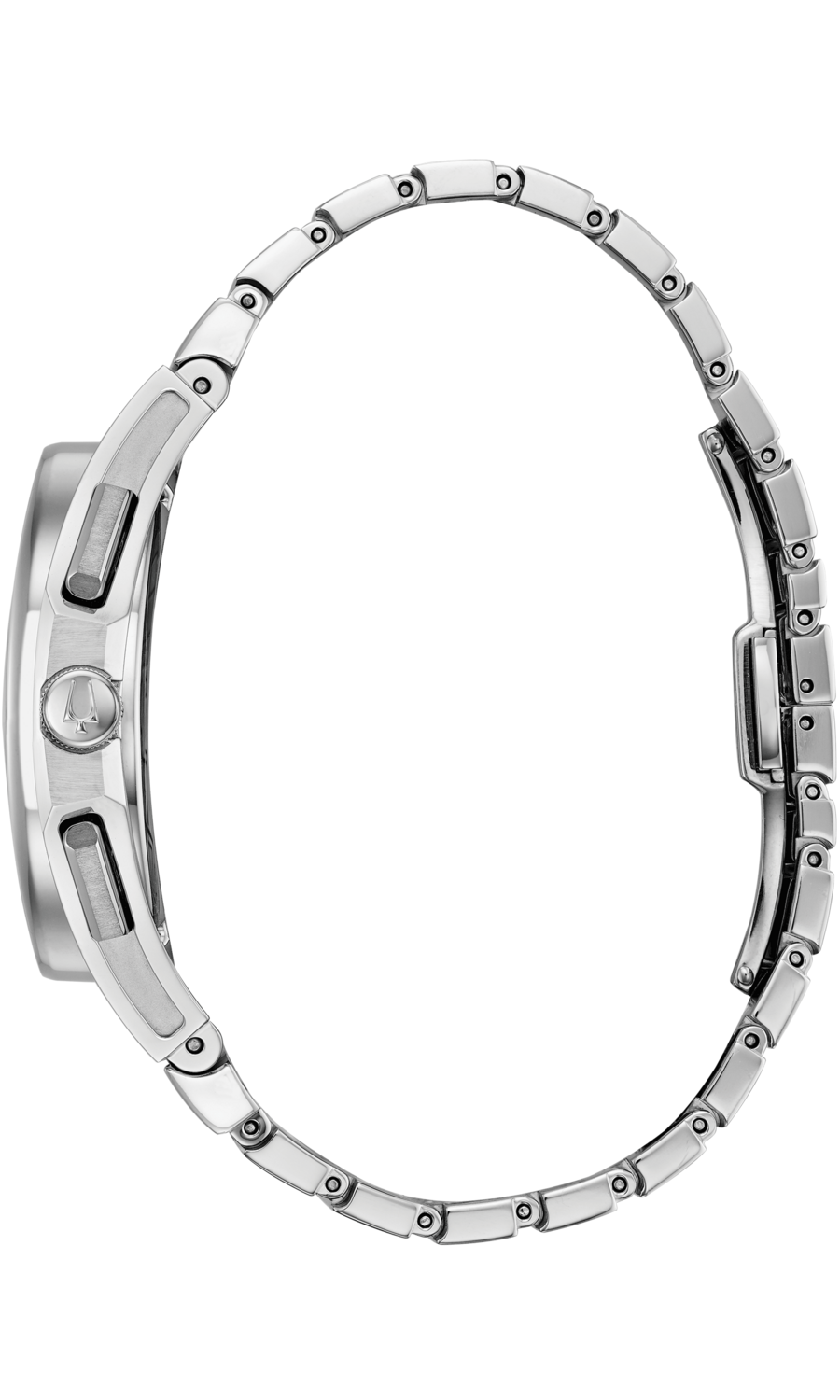 Bulova Herren Armbanduhr CURV 96A135 Herrenuhr Saphirglas Edelstahl 44mm B-Ware