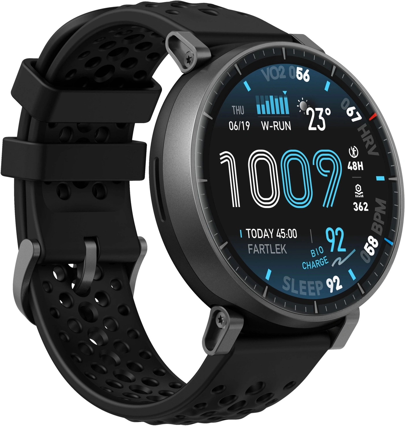 AMAZFIT Smartwatch Active Max 3,81cm 1,5Zoll AMOLED Bluetooth NFC Schwarz B-WARE