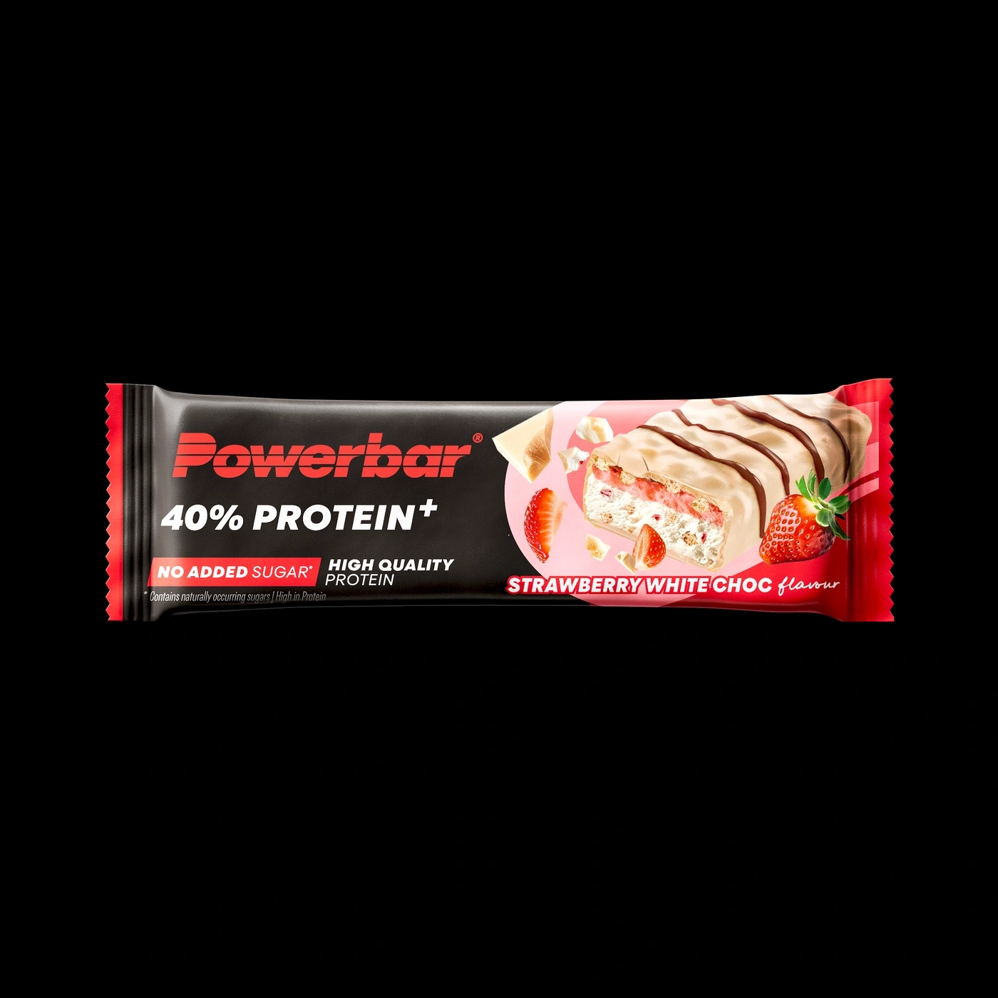 POWERBAR High Protein Riegel Strawberry White Choc 40% Protein + Crisp 12x 40 g