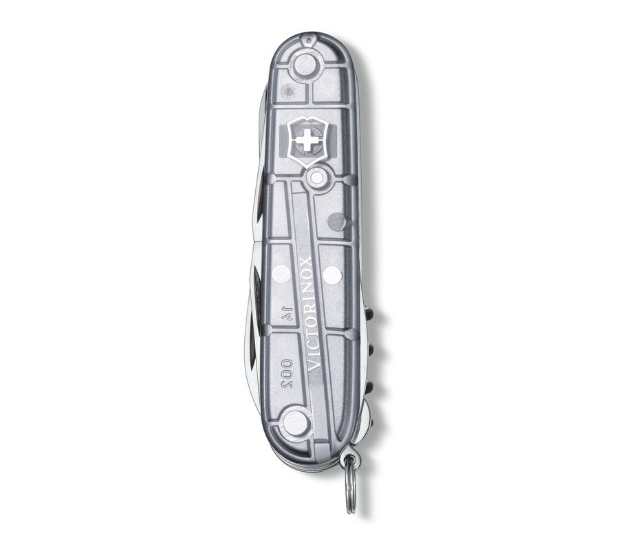 VICTORINOX Climber Offiziersmesser mittleres Taschenmesser 1.3703.T7 SilverTech