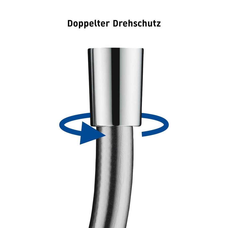 DURAVIT Brauseschlauch für Duschkopf Chrom Duschschlauch 1250 mm NEU