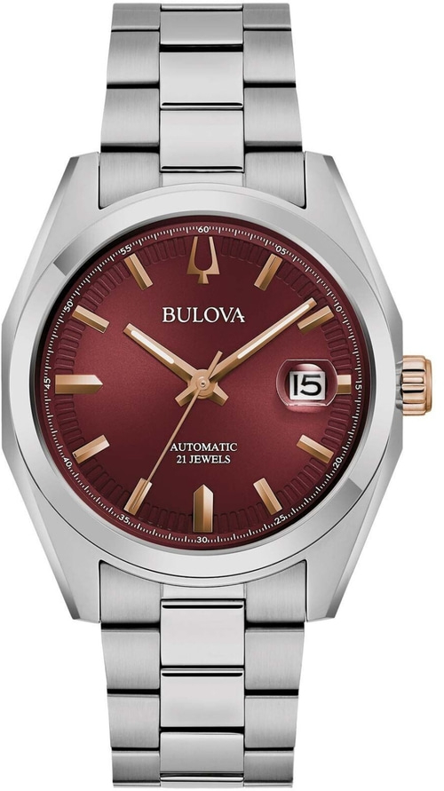 Bulova 98B422 Armbanduhr Automatik Herrenuhr Edelstahl 39 mm Silberfarben B-Ware