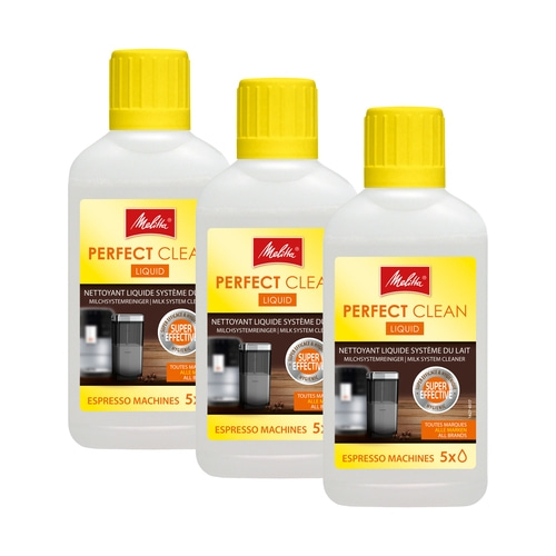 MELITTA Perfect Clean Milchsystem-Reiniger für Kaffeevollautomaten 3 x 250 ml
