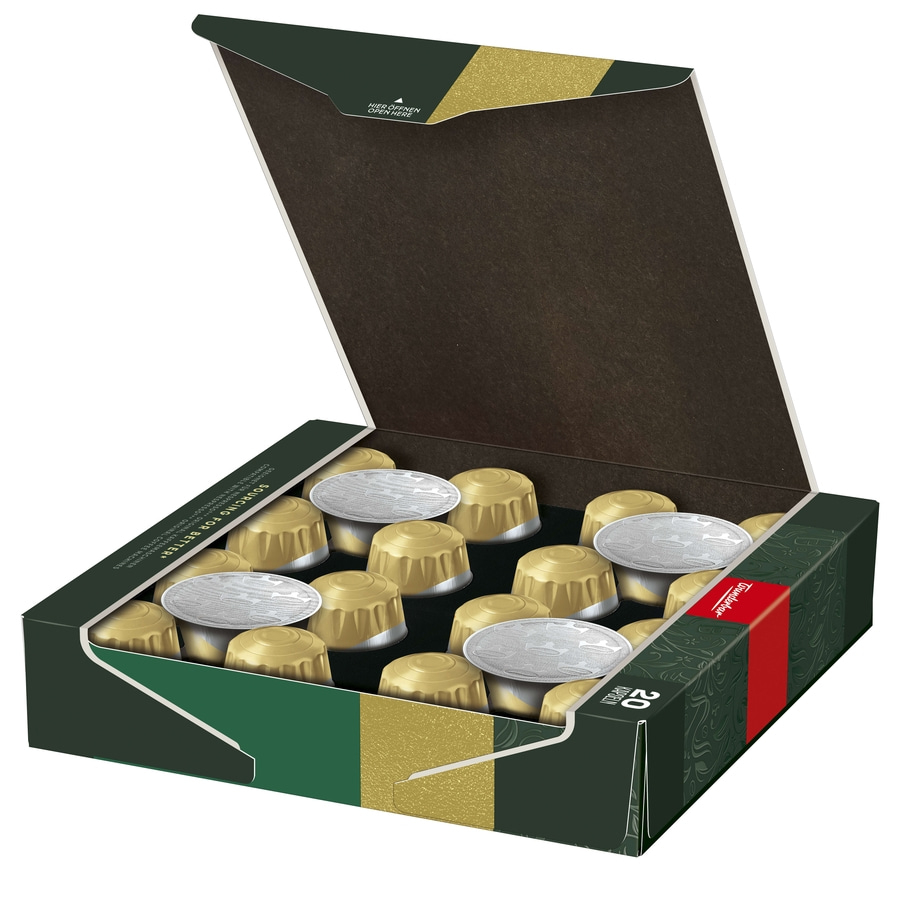 JACOBS Kapseln Krönung Crema 200 Nespresso®* kompatible Kaffeekapseln 10 x 20