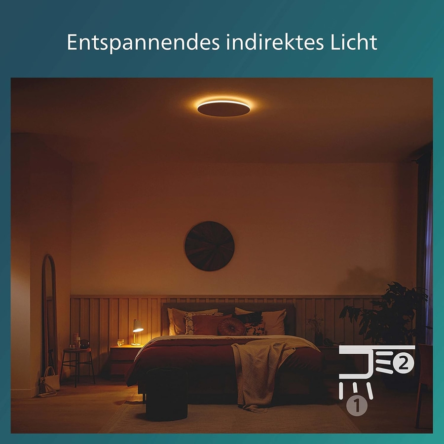PHILIPS LED Deckenleuchte Ozziet CL570 36W Deckenlampe 3900lm 2700K weiß NEU