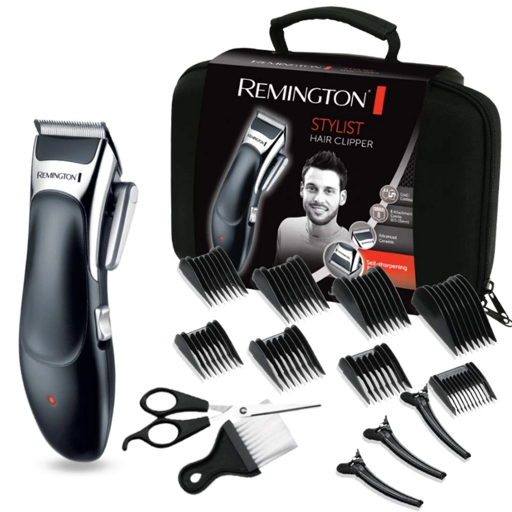 Remington Haarschneider-Set mit Zubehör, Friseur-Set, Styling-Set, Haarschneidemaschine