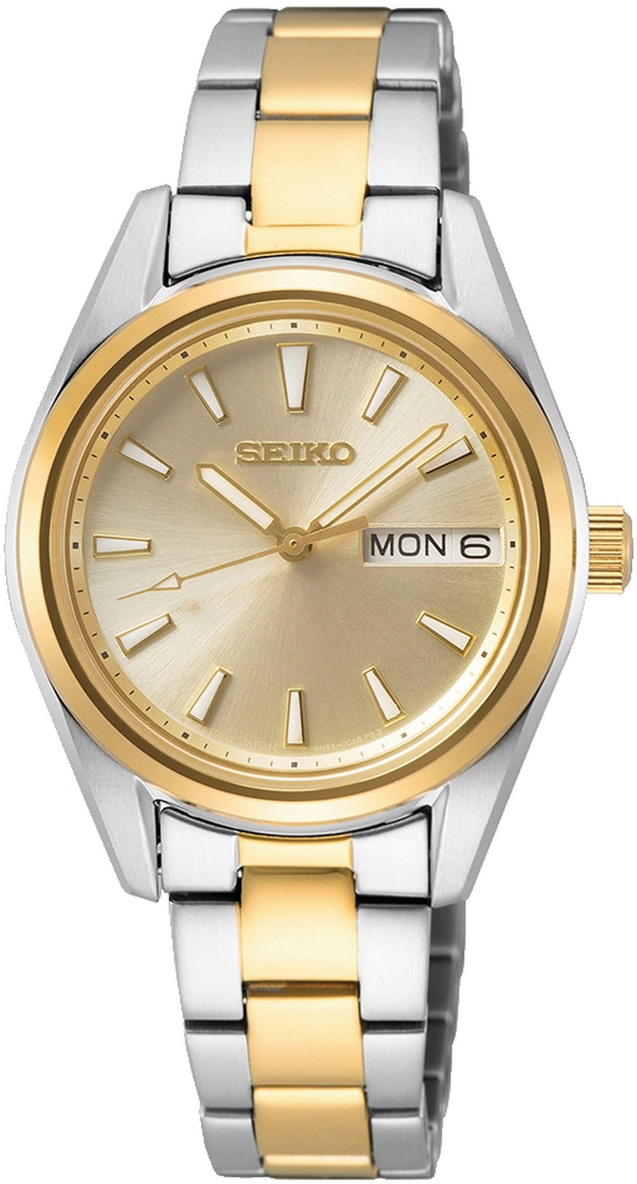SEIKO Damen Armbanduhr Quarzuhr SUR354P1 Damenuhr Saphirglas Uhr