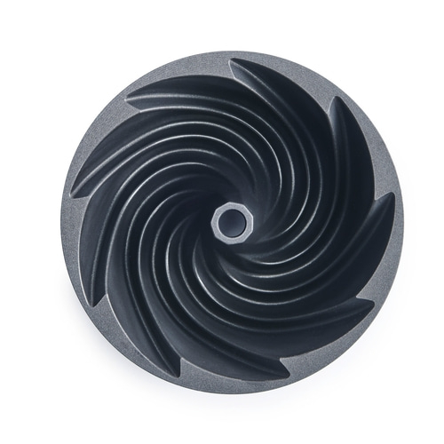 BETTY BOSSI Gugelhopf-Form Twister, 1 l, Metall