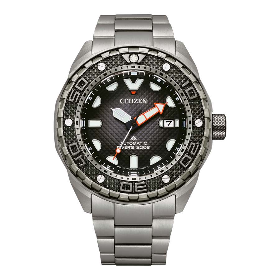 CITIZEN Herren Armbanduhr Promaster Diver NB6004-83E Automatik 46 mm B-Ware