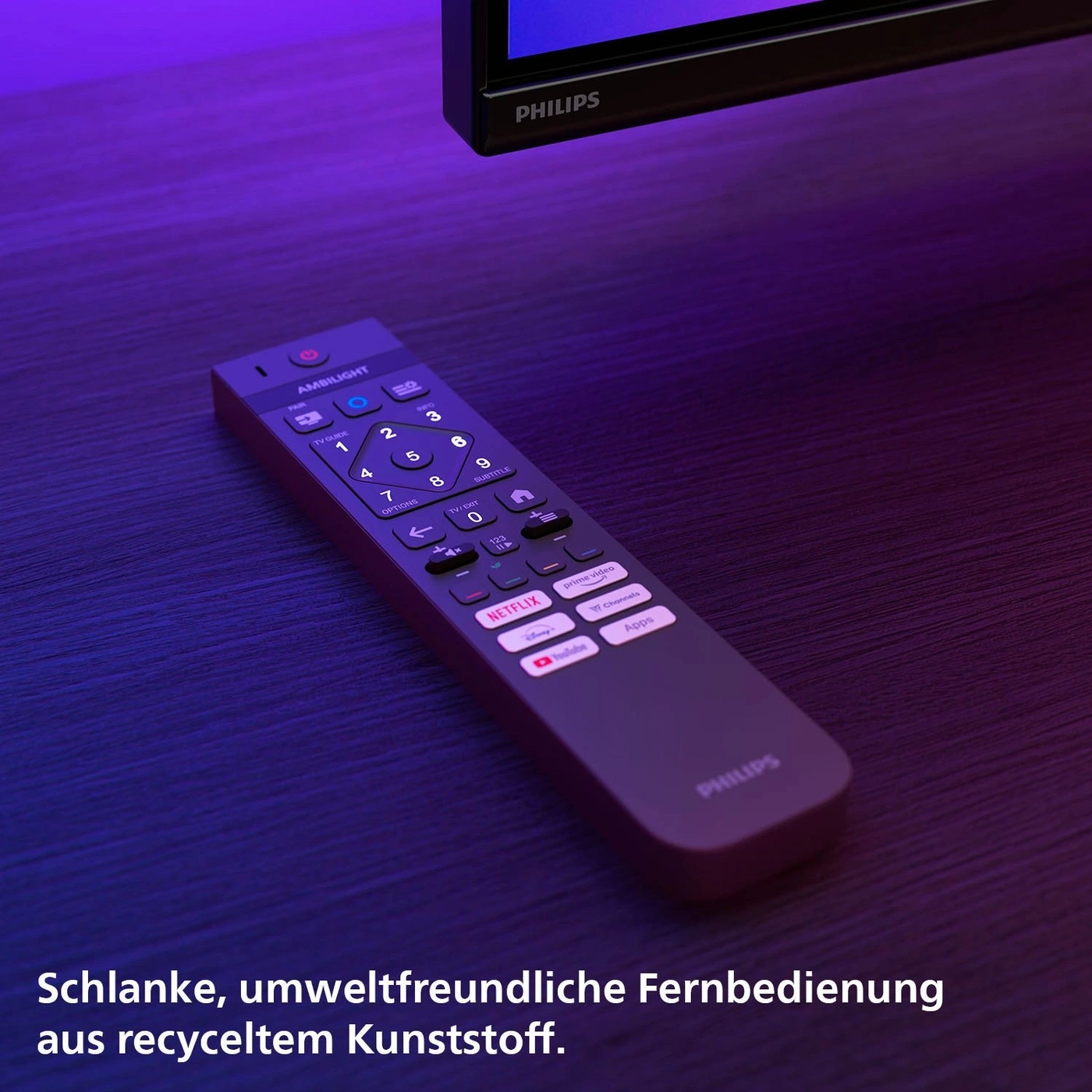 PHILIPS 65MLED950/12 Ambilight Fernseher 65" 4K UHD QD MiniLED Smart TV B-Ware