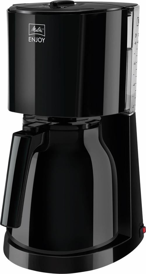 MELITTA Filterkaffeemaschine Enjoy Top Therm 1017-06 mit AromaSelector Schwarz