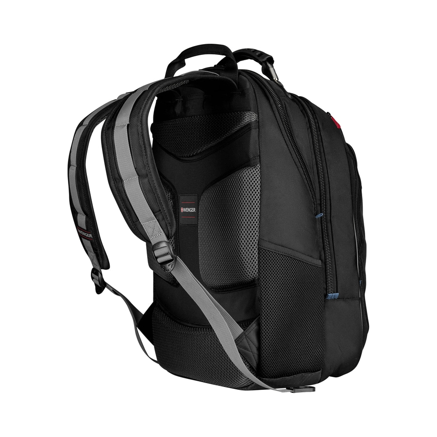WENGER Carbon Notebook-Rucksack bis 17 Zoll Wasserdicht 30 L Schwarz-Rot