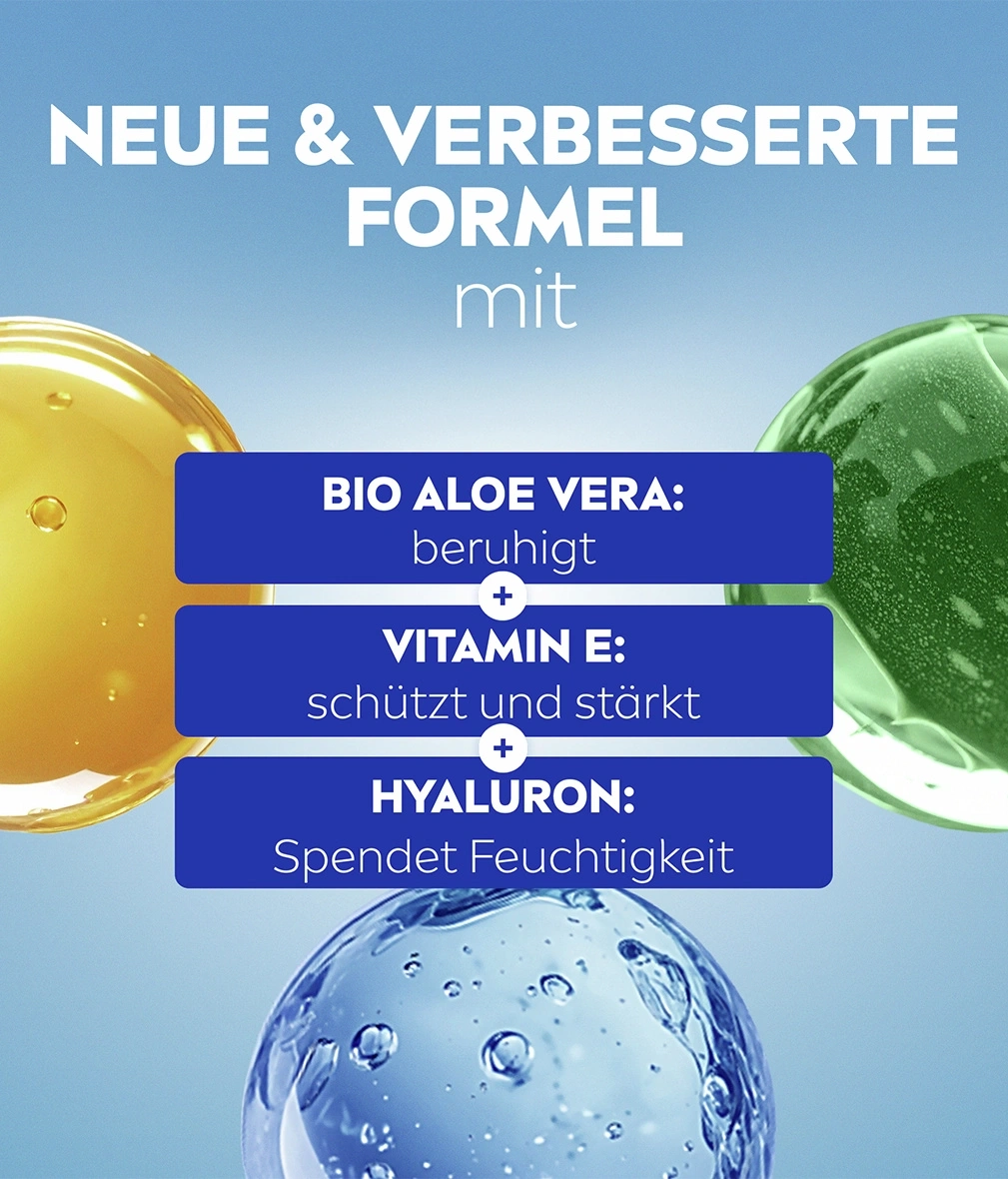 NIVEA Sun After Sun Lotion 2 x 400ml 48h+ Feuchtigkeit Kühlend Hyaluron