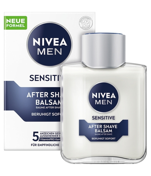 NIVEA MEN After Shave Sensitive Balsam Feuchtigkeit empfindliche Haut 2 x 100 ml
