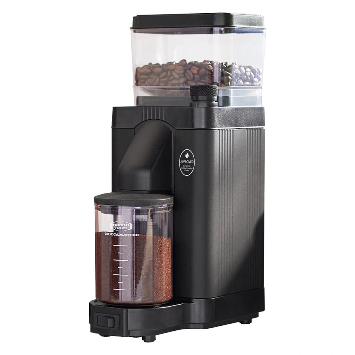 MOCCAMASTER Kaffeemühle KM5 Matt Black Mahlgradeinstellung schwarz B-WARE