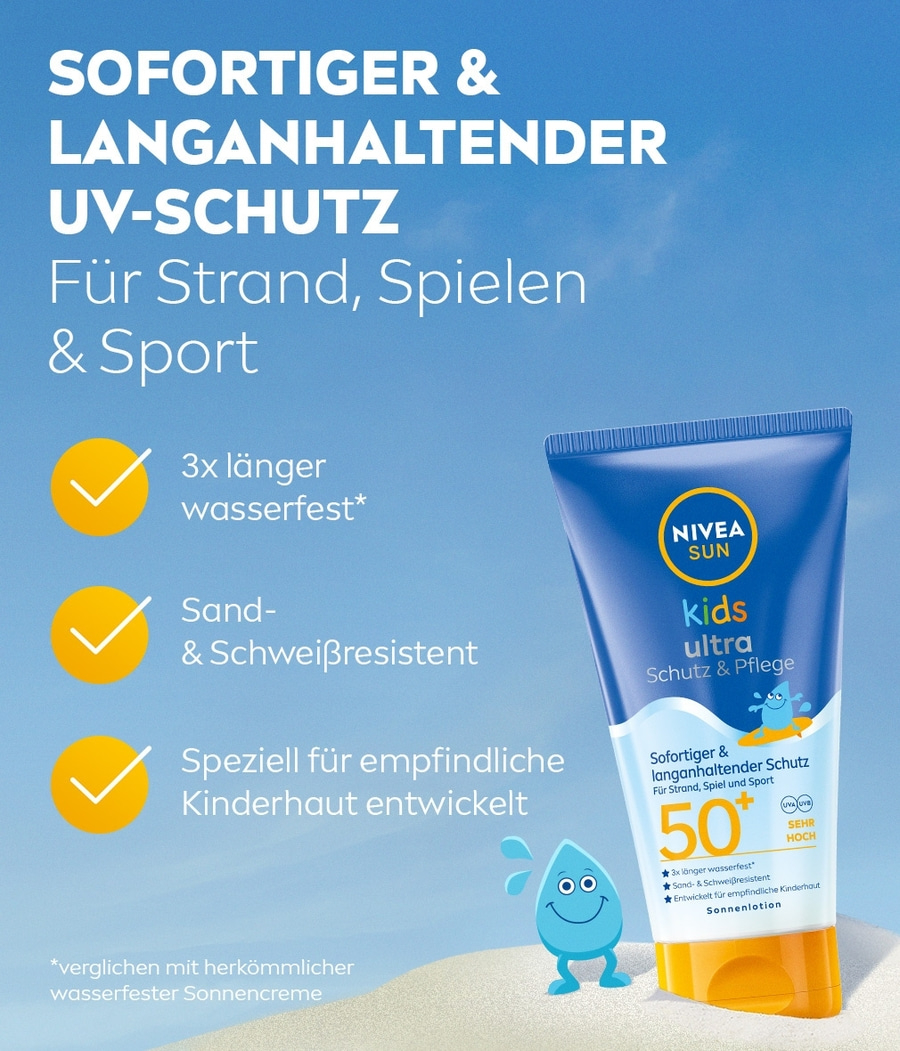 NIVEA SUN Kids Ultra Lotion LSF 50+ 150ml