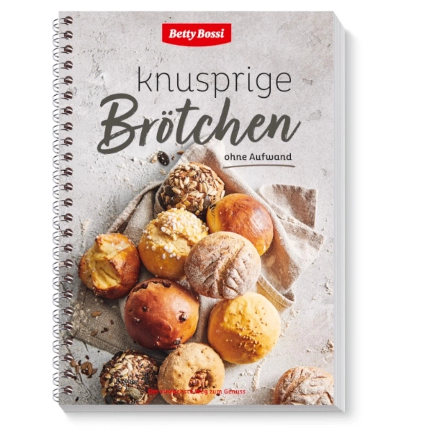 Kochbuch mit knusprigen Brötchen, Betty Bossi, ohne Aufwand, Backen