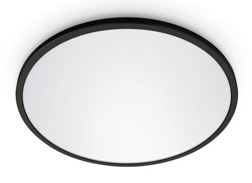 WIZ Superslim LED Deckenlampe Intelligente Deckenleuchte rund 32W schwarz