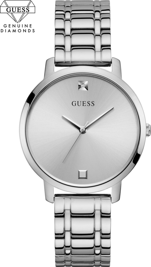 GUESS Armbanduhr Damen GENUINE DIAMOND W1313L1 Quarz Diamant 40mm B-WARE