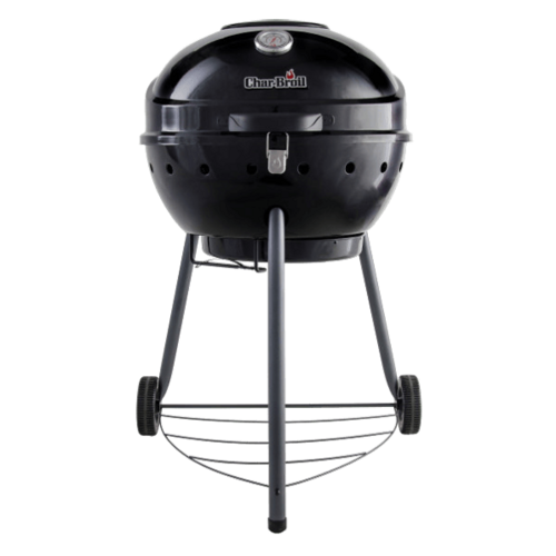CHAR-BROIL KETTLEMAN Kugelgrill 52 cm Holzkohlegrill Barbecue Grill schwarz BBQ